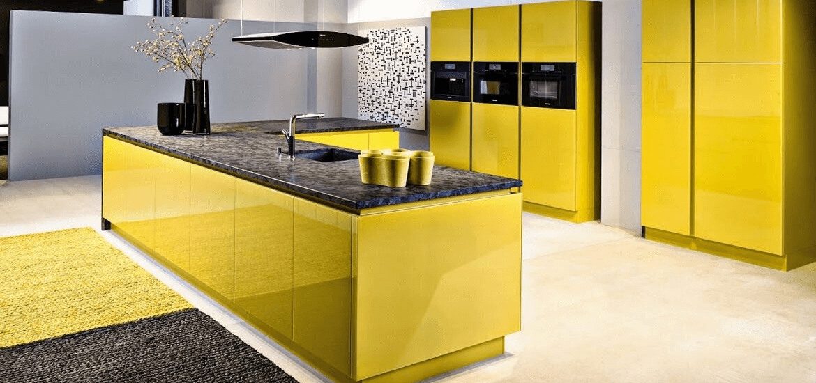 Yellow-Kitchen-Cabinets